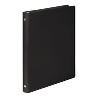 Acco 39701 Accohide Black Non-View Binder with 1/2 inch Round Rings