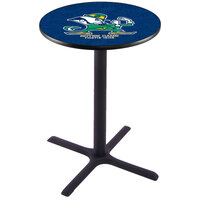 Holland Bar Stool L211B3628ND-LEP 30 inch Round University of Notre Dame Pub Table