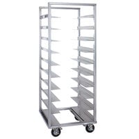 Cres Cor 207-2410A 10 Tray Side Load Aluminum Oval Tray Rack - Assembled