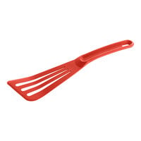 Mercer Culinary M35110RD Hell's Tools® 12" Red High Temperature Slotted Turner / Spatula