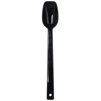Carlisle 447003 10 inch Polycarbonate Black Solid Serving Spoon
