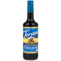 Torani 750 mL Sugar Free Chocolate Flavoring Syrup