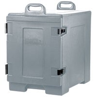 Carlisle Cateraide™ Slate Blue Front Loading Insulated Food Pan Carrier - 5 Full-Size Pan Max Capacity