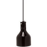 Cres Cor IFW-66-10-BL Ceiling Mount Infrared Bulb Food Warmer with Black Finish and Flexible Cord