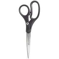 Westcott - Westcott KleenEarth 8 Straight Recycled Stainless Steel Scissors,  Black, 2 Pack (15179)