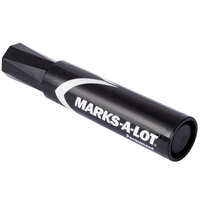 Avery® 24148 Marks-A-Lot Jumbo Black Chisel Tip Desk Style Permanent Marker