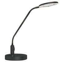 Alera ALELEDM765B 19 inch Black Desktop / Clamp-On LED Magnifier Lamp