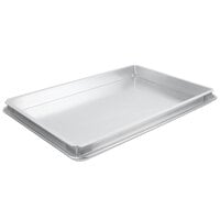 Baker's Mark 18" x 26" Full Size Extender and Bun Pan Sheet Cake Pan Set