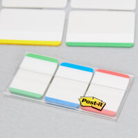 3M 686VAD1 Post-It® 1 inch and 2 inch Assorted Color Tab Value Pack - 114 Tabs