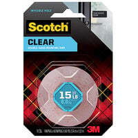 3M 410S Scotch® 1 inch x 60 inch Clear Indoor Mounting Tape