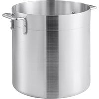 Choice 24 Qt. Standard Weight Aluminum Stock Pot