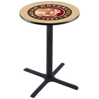 Holland Bar Stool L211B3628INDN-HD 30 inch Round Indian Motorcycle Pub Table