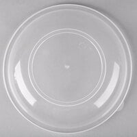 Fineline ReForm 10" Clear High Dome Microwavable Plastic Catering Bowl Lid - 50/Case