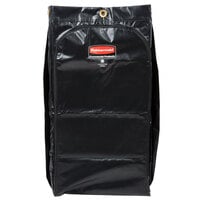 Rubbermaid 1966886 Executive 34 Gallon Black High Capacity Vinyl Janitor Cart Bag