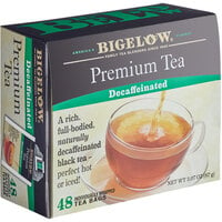 Bigelow Premium Decaffeinated Tea Bags - 48/Box