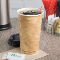 Solo 420MS-0029 20 oz. Mistique Single Sided Poly Paper Hot Cup - 600/Case