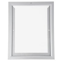 Aarco OT118 Insta Frame 12 1/8" x 9 11/16" Aluminum Slide Frame