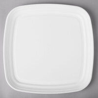 Eco Products EP-SCTRS16 Regalia 16 inch Square White Compostable Sugarcane Tray - 100/Case