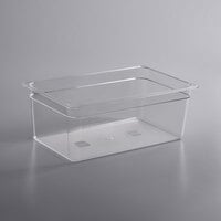 Hobart PLASTIC-PAN Equivalent 12" x 20" Clear Plastic Catch Pan