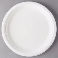Eco Products EP-P005 10 inch Round White Compostable Sugarcane Plate - 500/Case