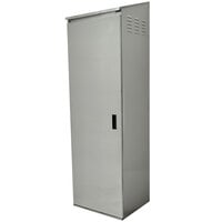 Advance Tabco CAB-1-300 Single Door Type 300 Stainless Steel Standing Cabinet - 25" x 22 5/8" x 84"