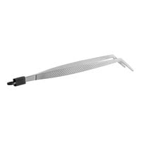 Mercer Culinary M35231 Precision Plus 9 3/8" Curved Plating Tongs