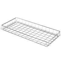 Cres Cor 1170-055 13" x 26" Chrome Plated Wire School Basket