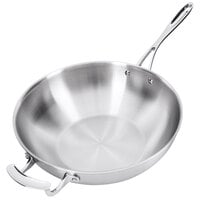 Vollrath 49418 Miramar Display Cookware 12" Stir Fry Pan with Helper Handle