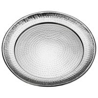 American Metalcraft HMRST1601 16 inch Round Stainless Steel Hammered Tray