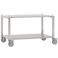 Garland A4528802 72" x 26 1/4" Stainless Steel Equipment Stand with Casters