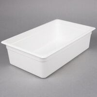 Cambro 16CW148 Camwear Full Size White Polycarbonate Food Pan - 6 inch Deep