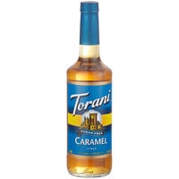 Torani Sugar-Free Caramel Flavoring Syrup 750 mL Glass Bottle