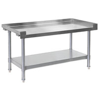 Bakers Pride HDS-48L (234800) 48 inch x 30 inch Stainless Steel Equipment Stand with Undershelf