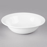 Libbey 905437882 Elan 10.5 oz. Round Royal Rideau White Porcelain Grapefruit Bowl - 36/Case