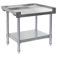 Bakers Pride HDS-24L (232400) 24 inch x 30 inch Stainless Steel Equipment Stand with Undershelf