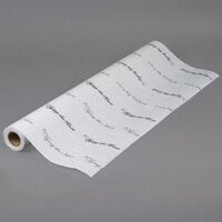 40 inch x 100' Paper Table Cover with Wedding Pattern