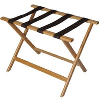 CSL 277LT-1 Economy Series Light Wood Luggage Rack