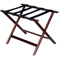 CSL 277CM-1 Economy Series Cherry Mahogany Wood Luggage Rack