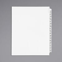 Avery® 8 1/2 inch x 11 inch Standard Collated 251-275 Tab Legal Exhibit Dividers