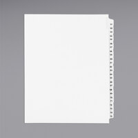 Avery® 8 1/2 inch x 11 inch Standard Collated 51-75 Tab Legal Exhibit Dividers