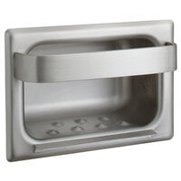Bobrick B-4390 Recessed Stainless Steel Soap Dish and Bar