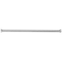 Bobrick B-207x48 48 inch Stainless Steel Satin-Finish Shower Curtain Rod with Concealed Mounting