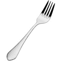 Bon Chef S1207 Reflections 7 1/4 inch 18/10 Stainless Steel Extra Heavy Salad / Dessert Fork - 12/Case