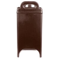 Cambro 350LCD131 Camtainer 3.375 Gallon Dark Brown Insulated Soup Carrier