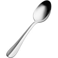 Bon Chef S104 Monroe 8 7/16 inch 18/10 Stainless Steel Extra Heavy Tablespoon / Serving Spoon - 12/Case