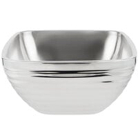 Vollrath 47637 Double Wall Square Beehive 8.2 Qt. Serving Bowl