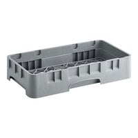 Cambro Soft Gray Camrack Half Size Open Base Rack