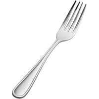Bon Chef S305 Tuscany 7 1/2 inch 18/10 Stainless Steel Extra Heavy Dinner Fork - 12/Case