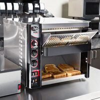 APW Wyott XTRM-3H 13 inch Wide Belt Conveyor Toaster with 3 inch Opening - 240V
