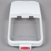 Rubbermaid FG9F7800CLR Replacement Lid with Scoop Hook for Rubbermaid FG360288WHT